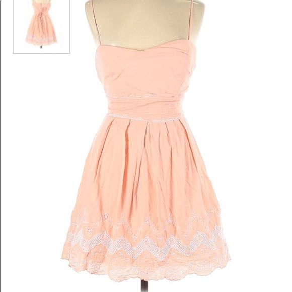 Speechless Peach Spring/Summer Dress - Picture 1 of 4